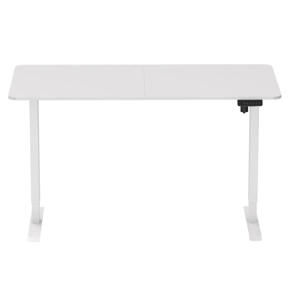 Stehpult elektrisch BUDGET weiss 140 x 70 cm