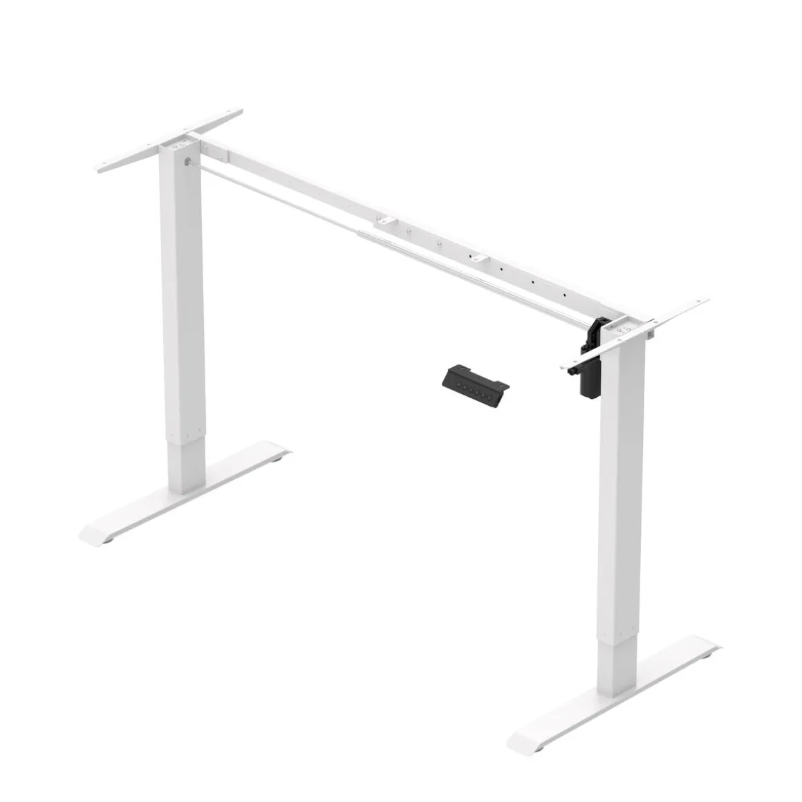 Stehpult elektrisch BUDGET weiss 140 x 70 cm