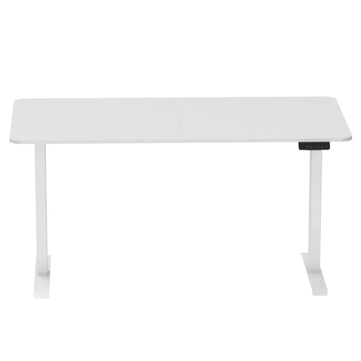 Stehpult elektrisch BUDGET weiss 140 x 70 cm