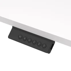 Stehpult elektrisch BUDGET weiss 140 x 70 cm