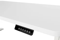Stehpult elektrisch PREMIUM weiss 160 x 80 cm