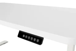 Stehpult elektrisch PREMIUM weiss 140 x 70 cm