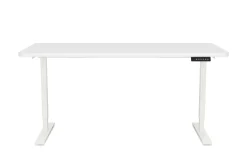 Stehpult elektrisch PREMIUM weiss 140 x 70 cm