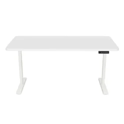 Stehpult elektrisch PREMIUM weiss 140 x 70 cm