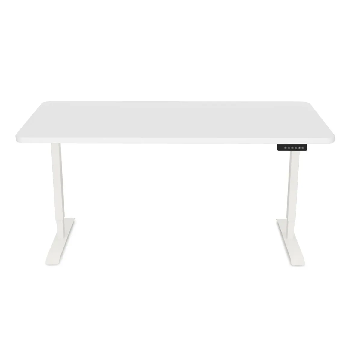 Stehpult elektrisch PREMIUM weiss 140 x 70 cm