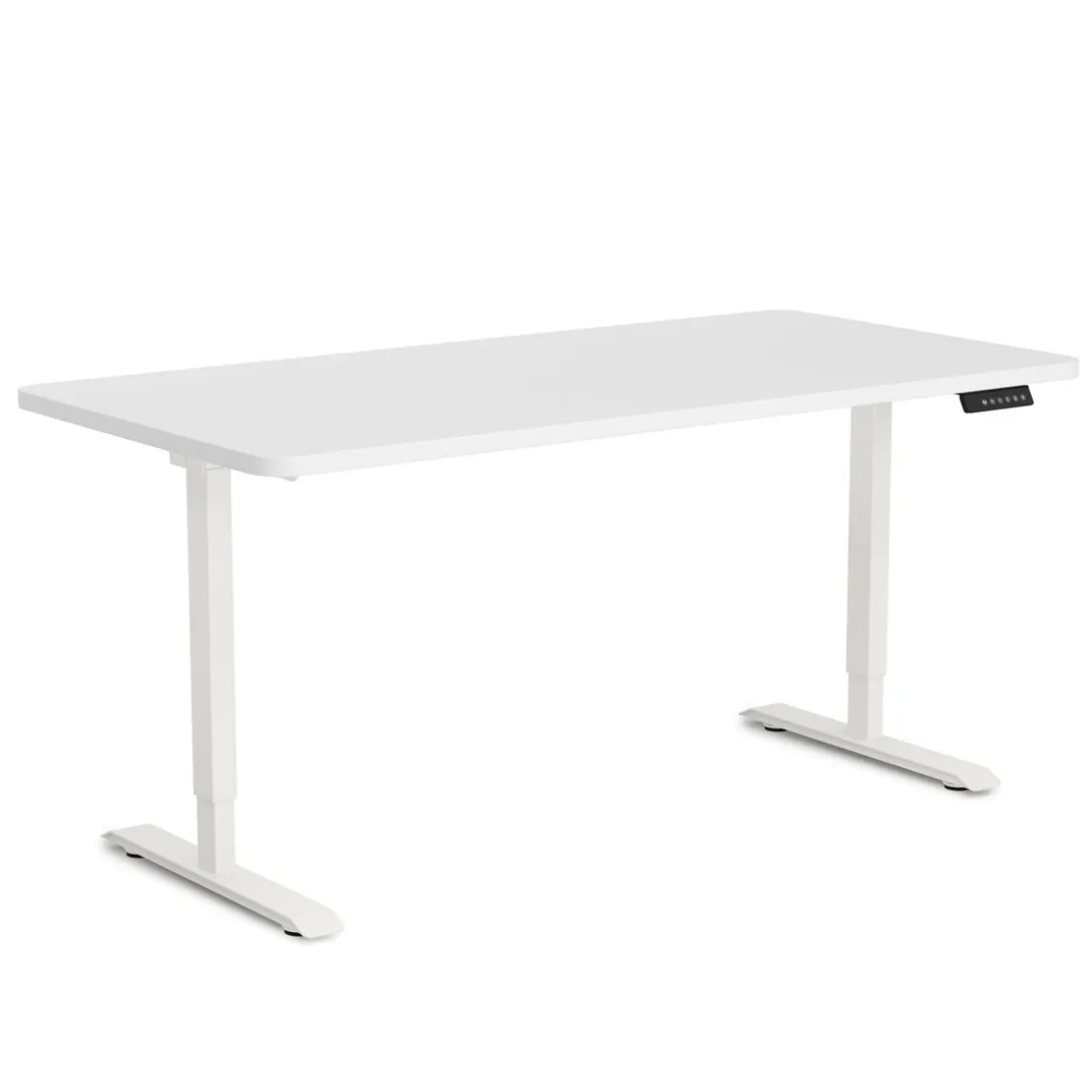 Stehpult elektrisch PREMIUM weiss 140 x 70 cm