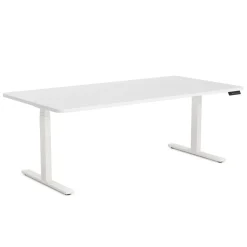 Stehpult elektrisch PREMIUM weiss 180 x 90 cm