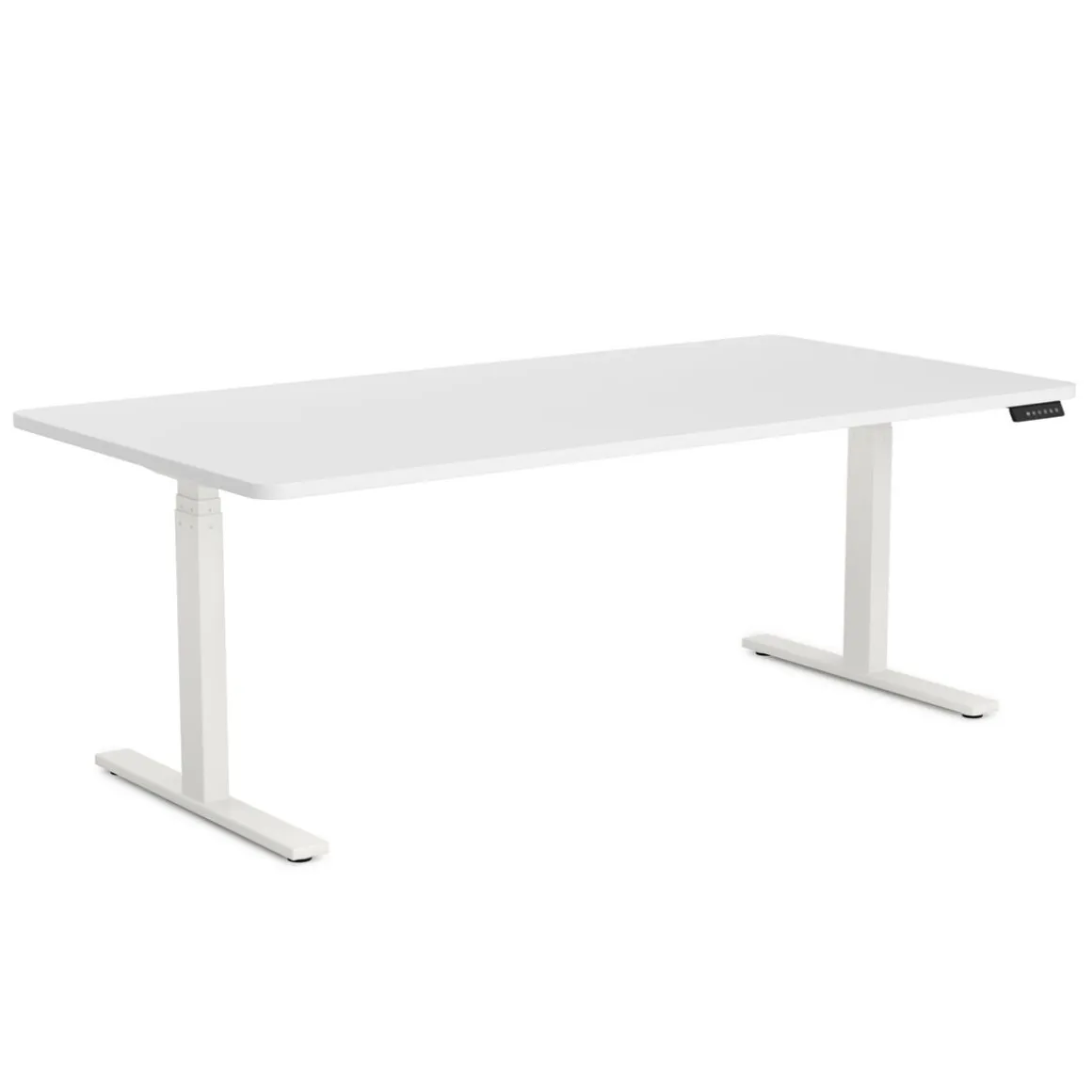 Stehpult elektrisch PREMIUM weiss 180 x 90 cm