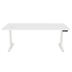 Stehpult elektrisch PREMIUM weiss 180 x 90 cm