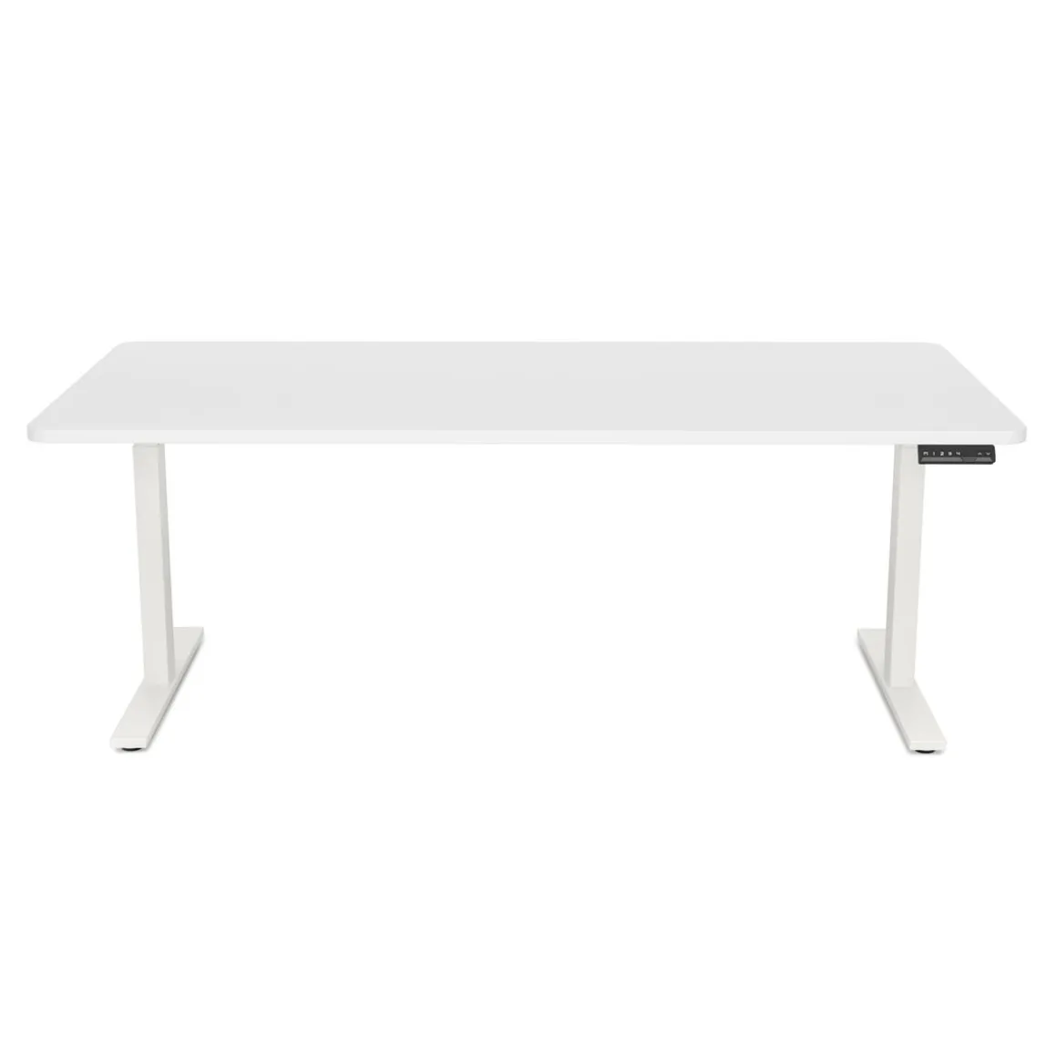 Stehpult elektrisch PREMIUM weiss 180 x 90 cm