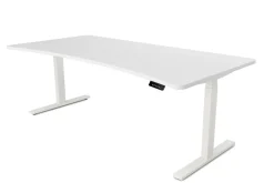 Stehpult elektrisch PREMIUM weiss 200 x 92 cm