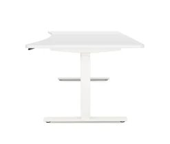 Stehpult elektrisch PREMIUM weiss 200 x 92 cm