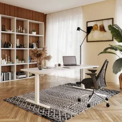 Stehpult elektrisch PREMIUM weiss 200 x 92 cm