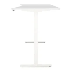 Stehpult elektrisch PREMIUM weiss 200 x 92 cm