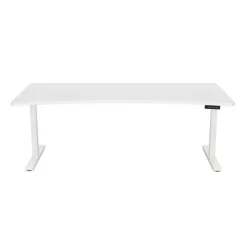Stehpult elektrisch PREMIUM weiss 200 x 92 cm