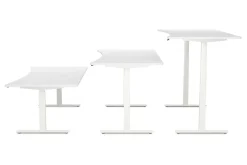 Stehpult elektrisch PREMIUM weiss 200 x 92 cm