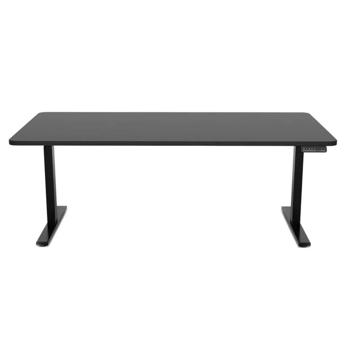 Stehpult elektrisch PREMIUM schwarz 180 x 90 cm