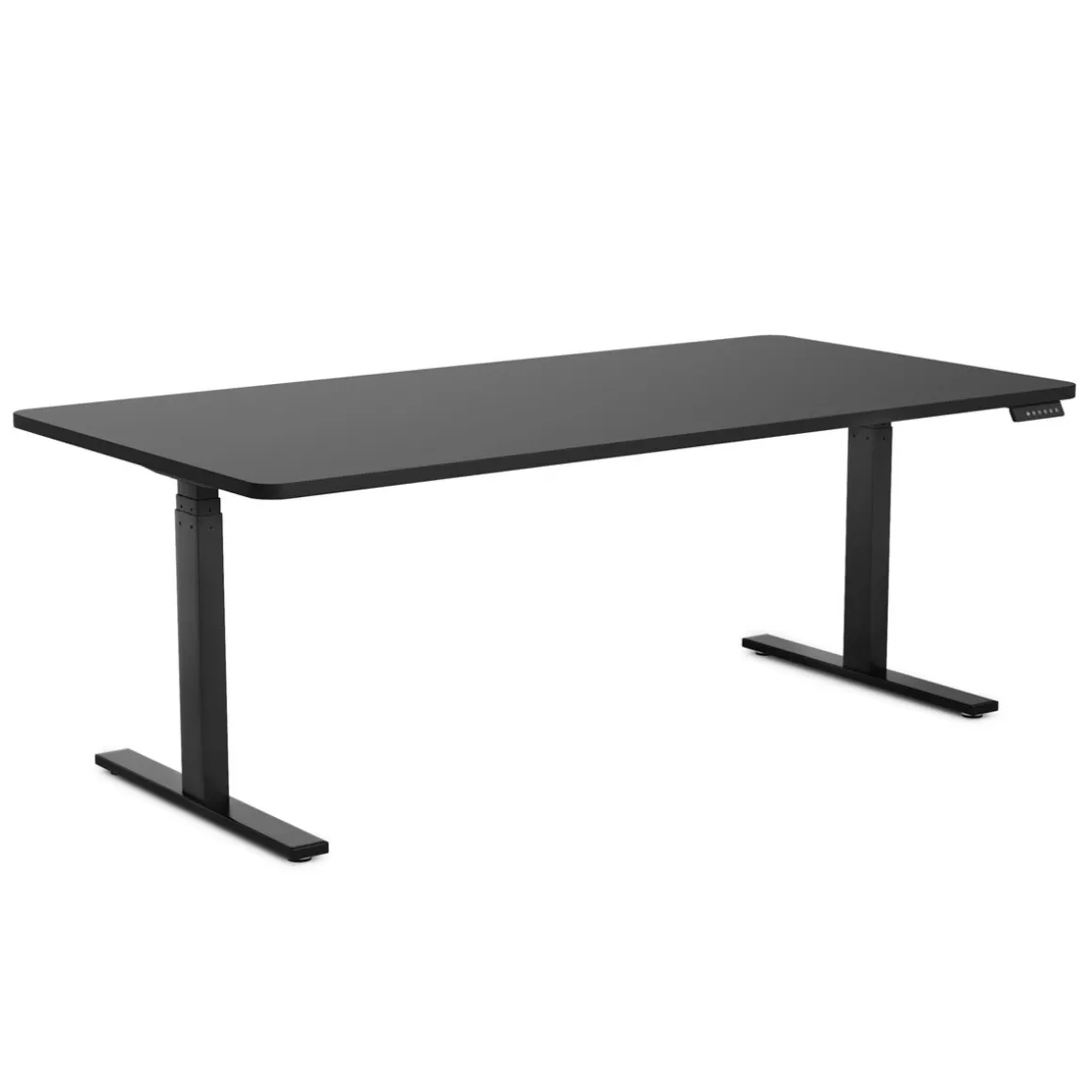 Stehpult elektrisch PREMIUM schwarz 180 x 90 cm