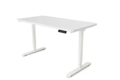 Stehpult elektrisch PREMIUM weiss 120 x 60 cm