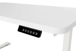 Stehpult elektrisch PREMIUM weiss 120 x 60 cm