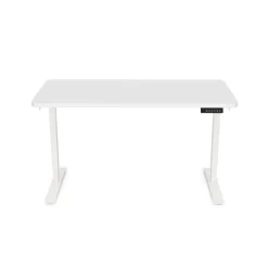 Stehpult elektrisch PREMIUM weiss 120 x 60 cm