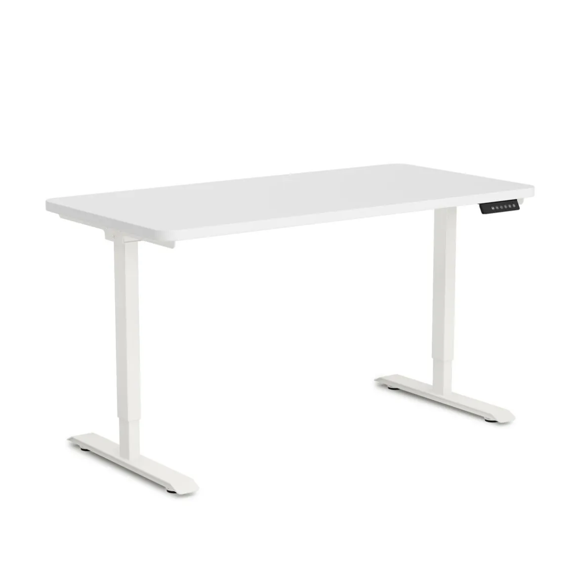 Stehpult elektrisch PREMIUM weiss 120 x 60 cm