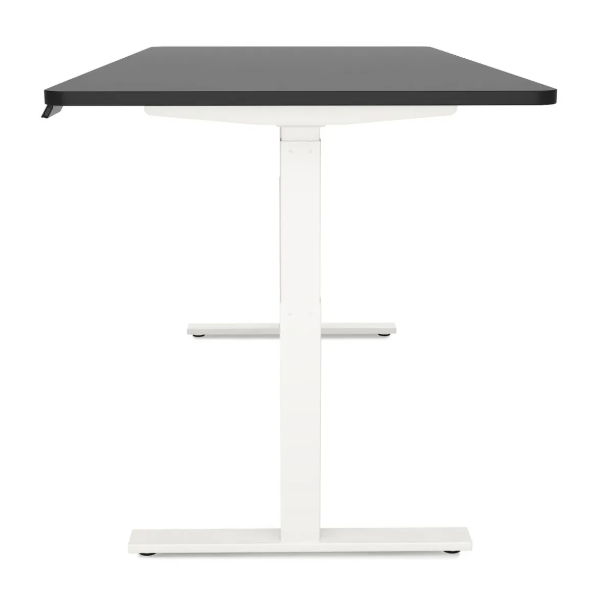 Stehpult elektrisch PREMIUM schwarz/weiss 180 x 90 cm