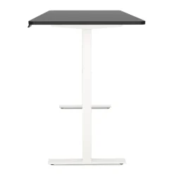 Stehpult elektrisch PREMIUM schwarz/weiss 180 x 90 cm