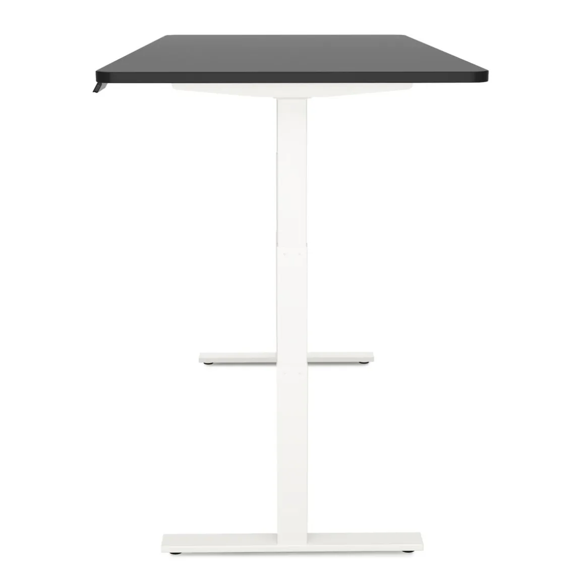 Stehpult elektrisch PREMIUM schwarz/weiss 180 x 90 cm