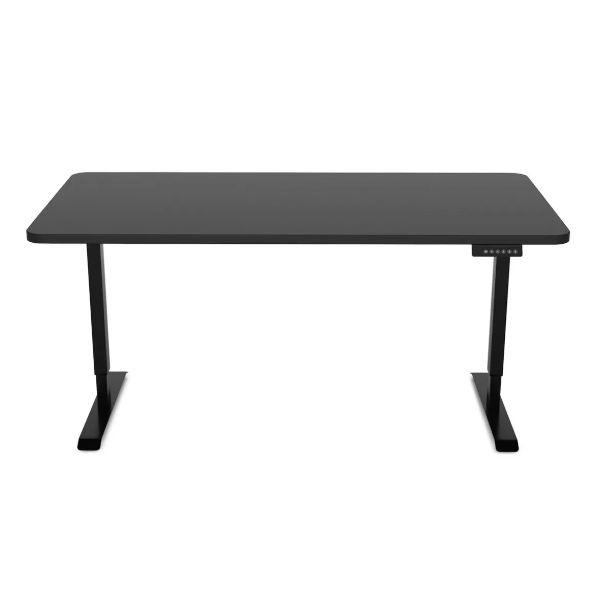 Stehpult elektrisch PREMIUM schwarz 140 x 70 cm