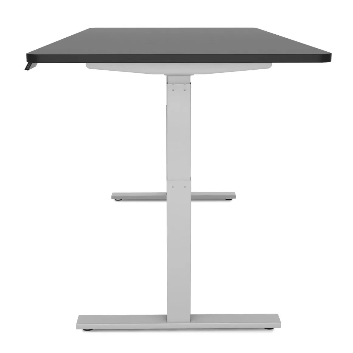 Stehpult elektrisch PREMIUM schwarz/grau 180 x 90 cm