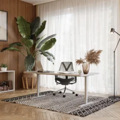 Stehpult elektrisch PREMIUM grau 160 x 80 cm