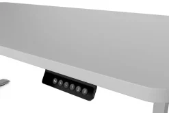 Stehpult elektrisch PREMIUM grau 160 x 80 cm