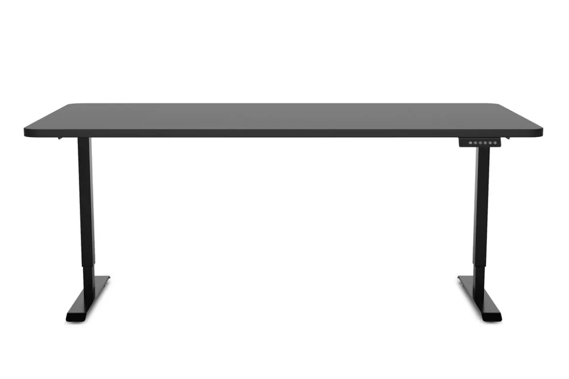 Stehpult elektrisch PREMIUM schwarz 160 x 80 cm