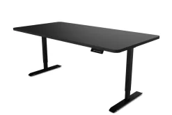 Stehpult elektrisch PREMIUM schwarz 160 x 80 cm