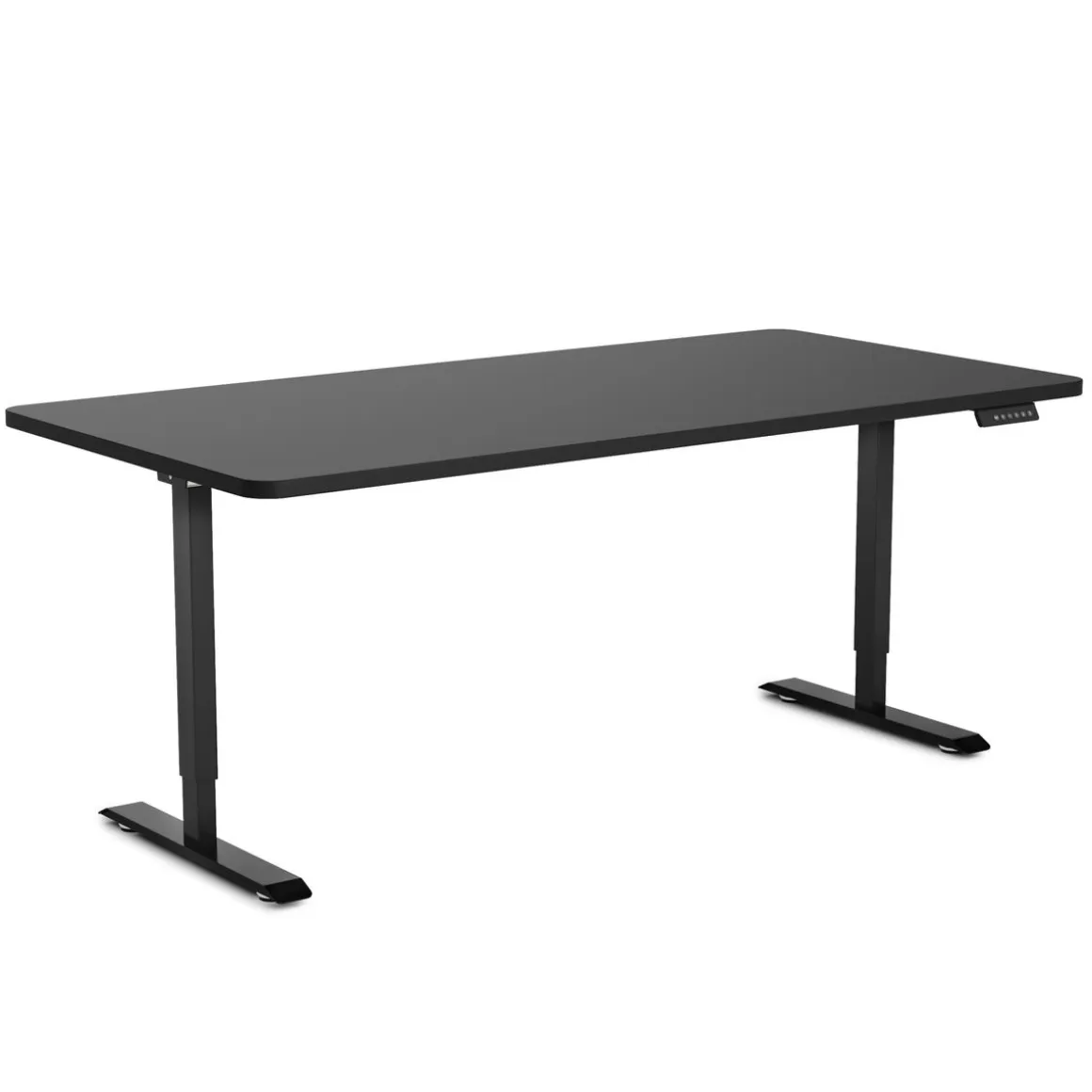 Stehpult elektrisch PREMIUM schwarz 160 x 80 cm