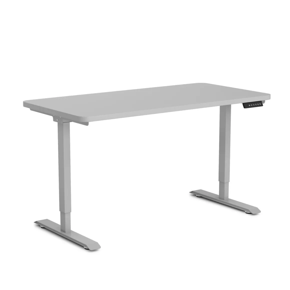 Stehpult elektrisch PREMIUM grau 120 x 60 cm