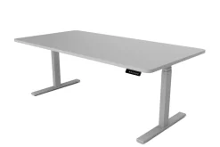 Stehpult elektrisch PREMIUM grau 180 x 90 cm
