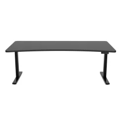 Stehpult elektrisch PREMIUM schwarz 200 x 92 cm