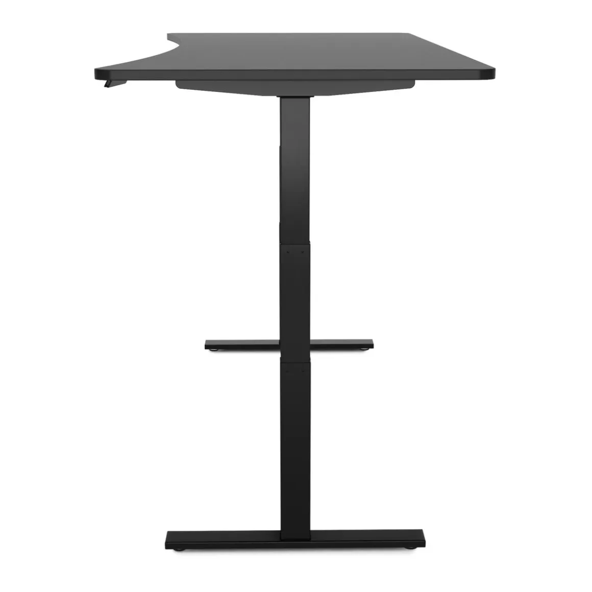 Stehpult elektrisch PREMIUM schwarz 200 x 92 cm