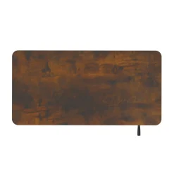Stehpult manuell höhenverstellbar schwarz/vintage 120 x 60 cm