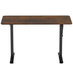 Stehpult manuell höhenverstellbar schwarz/vintage 120 x 60 cm