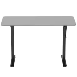 Stehpult manuell höhenverstellbar grau/schwarz 120 x 60 cm