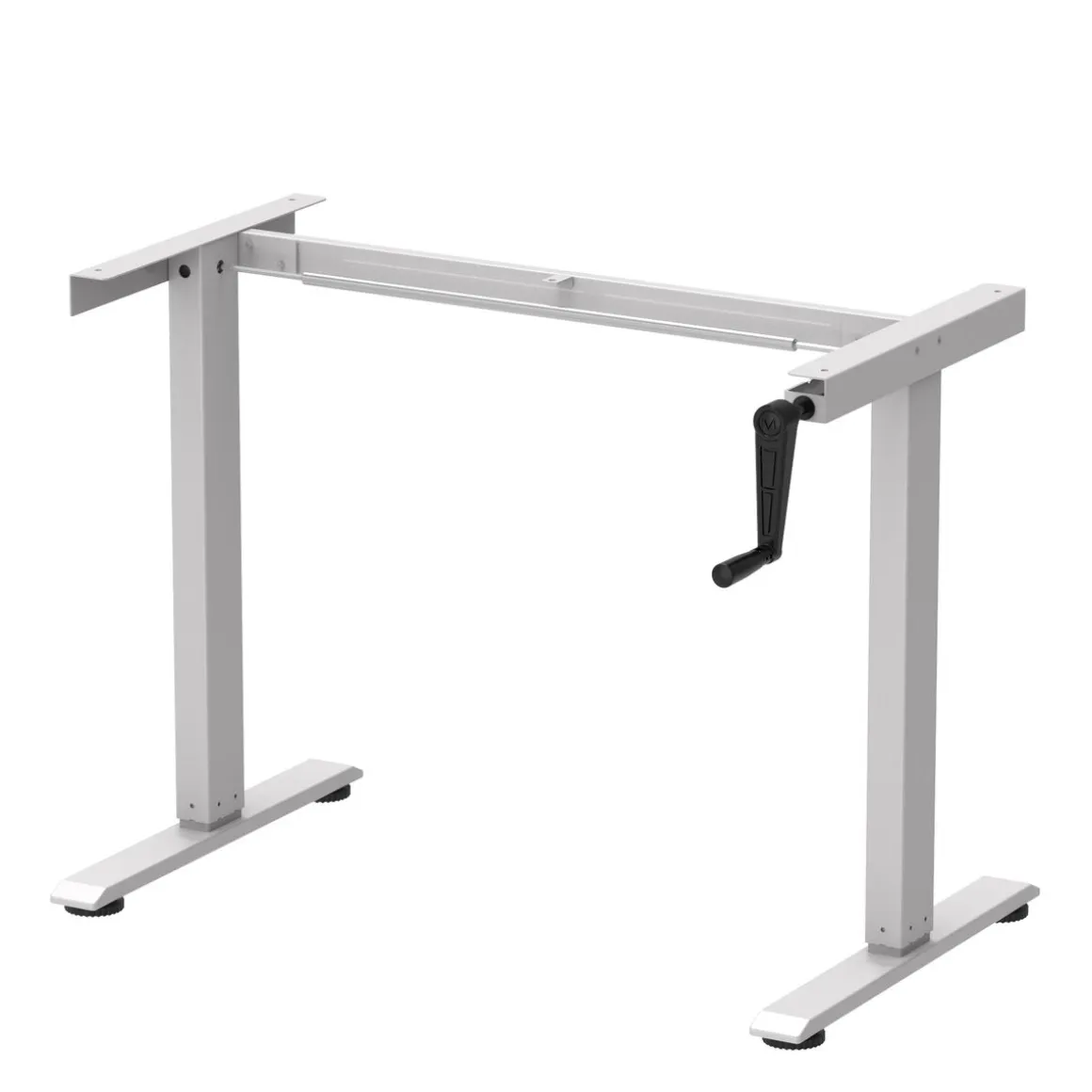 Stehpult manuell höhenverstellbar weiss 120 x 60 cm