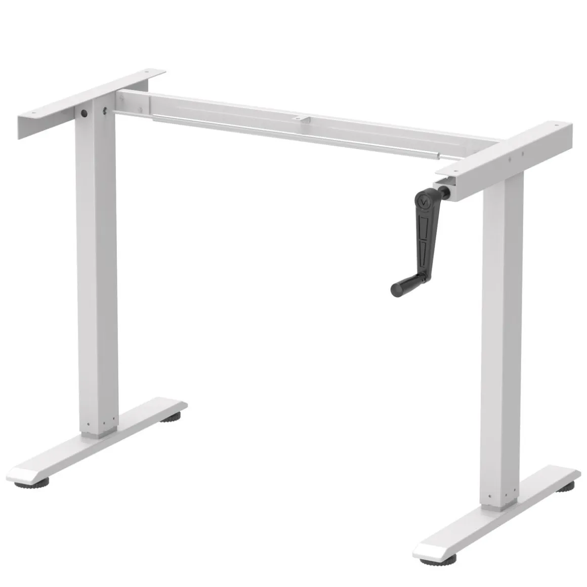 Stehpult manuell höhenverstellbar grau/weiss 120 x 60 cm