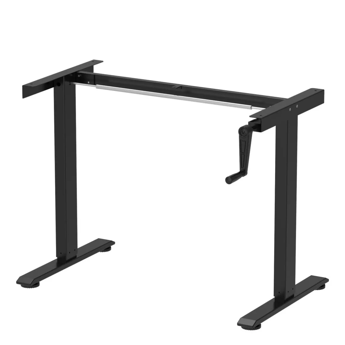 Stehpult manuell höhenverstellbar braun/schwarz 120 x 60 cm