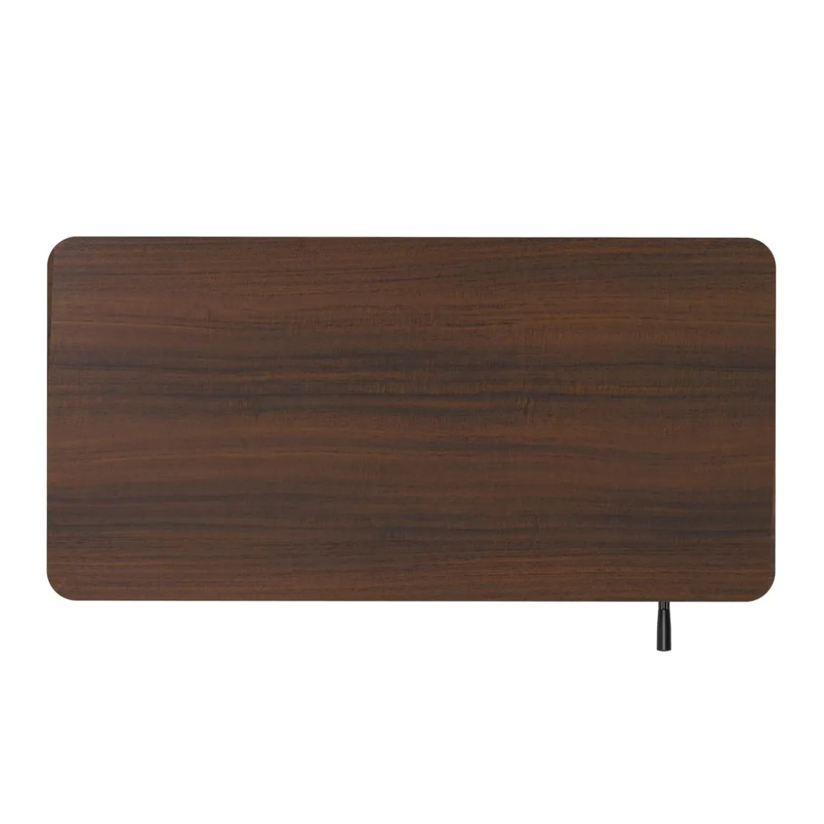 Stehpult manuell höhenverstellbar braun/schwarz 120 x 60 cm