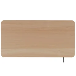Stehpult manuell höhenverstellbar hellbraun/weiss 120 x 60 cm