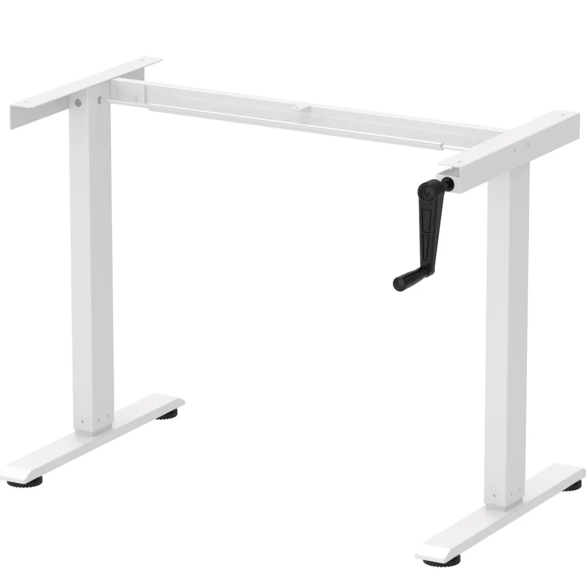 Stehpult manuell höhenverstellbar hellbraun/weiss 120 x 60 cm