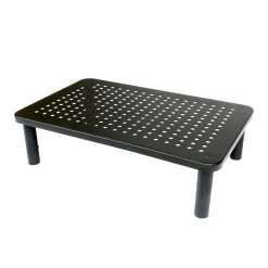 Stehtisch Monitorständer 37 x 23.5 cm schwarz